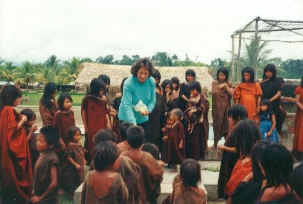 Desplazamiento de la población asháninka