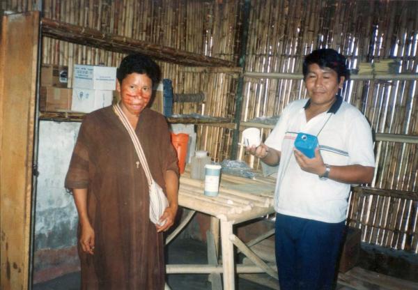 Actividades cotidianas de la población asháninka desplazada