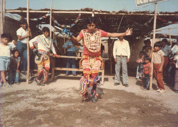 Danza de tijeras en Huaycán
