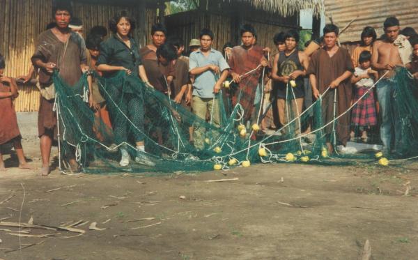 Donaciones son recibidas por la comunidad asháninka