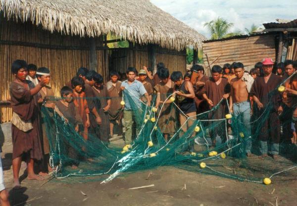 Donaciones son recibidas por la comunidad asháninka