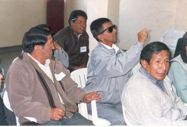 Taller con la Asociación de Familiares y Amigos de Priosiones Políticos y Desaparecidos del Sur - Puno