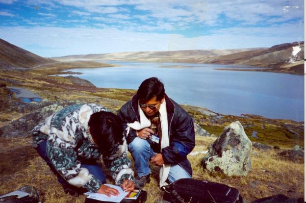Localización de la fosa Aricoma en la provincia de Carabaya - Puno