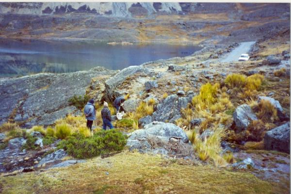 Localización de la fosa Aricoma en la provincia de Carabaya - Puno