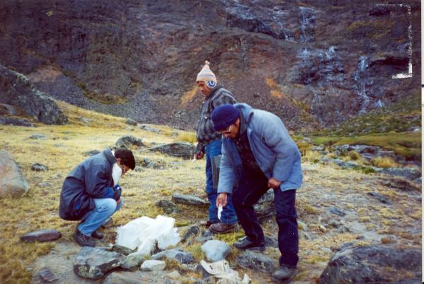 Localización de la fosa Aricoma en la provincia de Carabaya - Puno