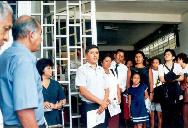 Cierre de la Oficina Zonal de Tingo María y Ceremonia de Izamiento de Bandera