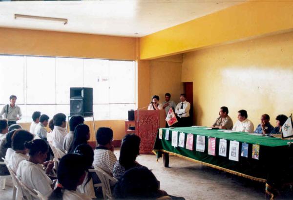 Cierre de la Oficina Zonal de Tingo María y Ceremonia de Izamiento de Bandera