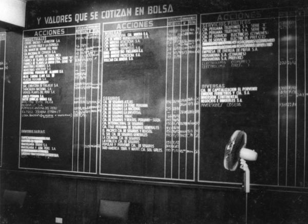 Banca y finanzas:  Bolsa de valores