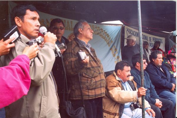 Ceremonia de conmemoración de los caídos en Uchuraccay