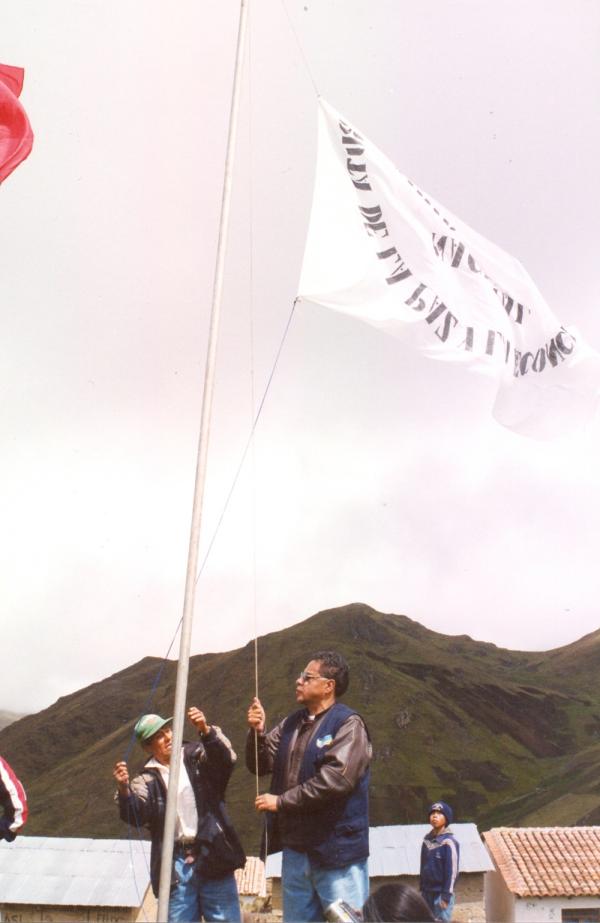 Ceremonia de conmemoración de los caídos en Uchuraccay