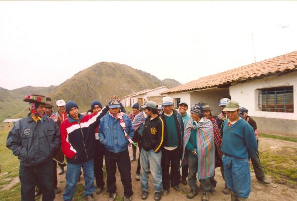 Ceremonia de conmemoración de los caídos en Uchuraccay