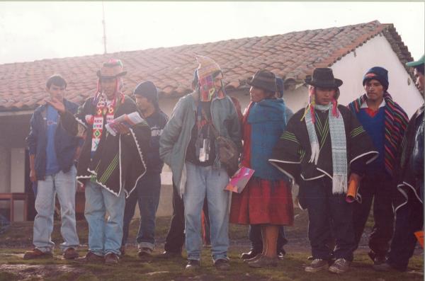 Ceremonia de conmemoración de los caídos en Uchuraccay