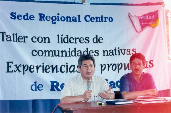 Taller de Reconciliación Con Comunidades Nativas de Satipo