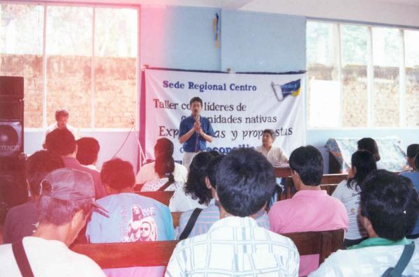 Taller de Reconciliación Con Comunidades Nativas de Satipo