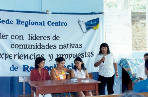 Taller de Reconciliación Con Comunidades Nativas de Satipo