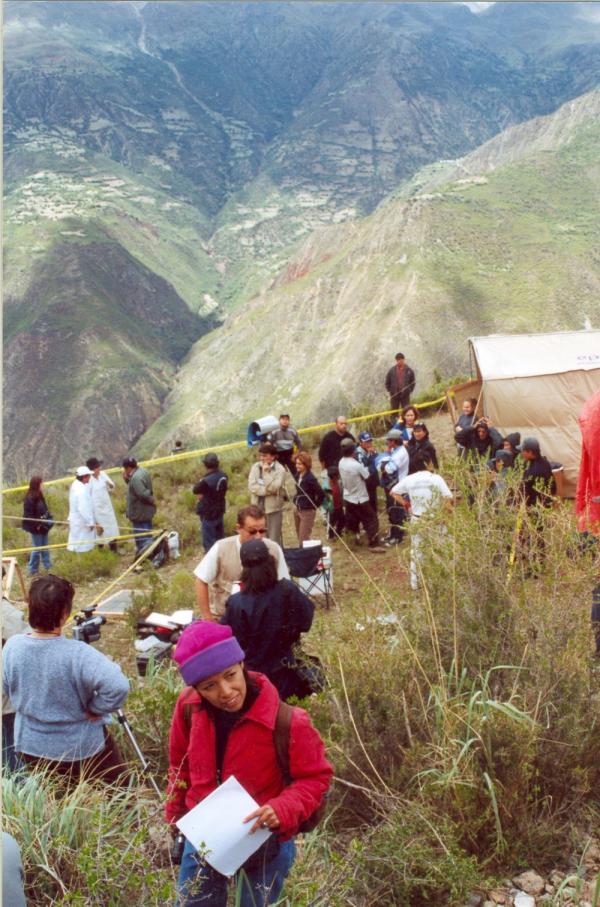 Entrevista miembros de la Comisión de la Verdad y Reconciliación en el distrito de Chuschi - Ayacucho