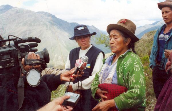 Entrevista miembros de la Comisión de la Verdad y Reconciliación en el distrito de Chuschi - Ayacucho