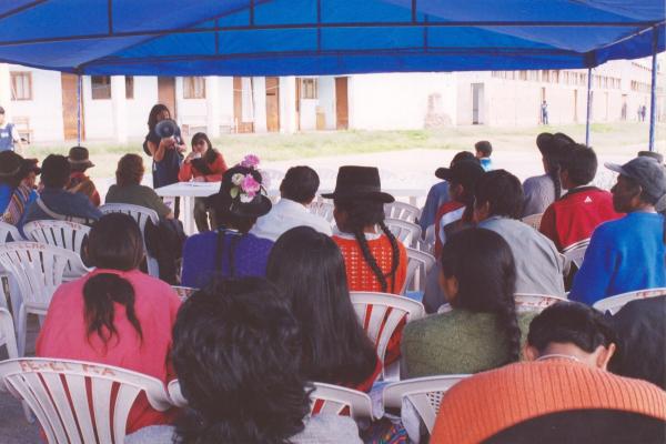 Movilización e Inspección del Estadio Municipal de Huanta