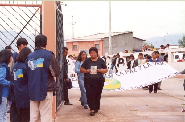 Movilización e Inspección del Estadio Municipal de Huanta