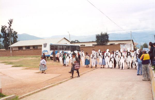 Movilización e Inspección del Estadio Municipal de Huanta