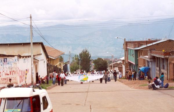 Movilización e Inspección del Estadio Municipal de Huanta