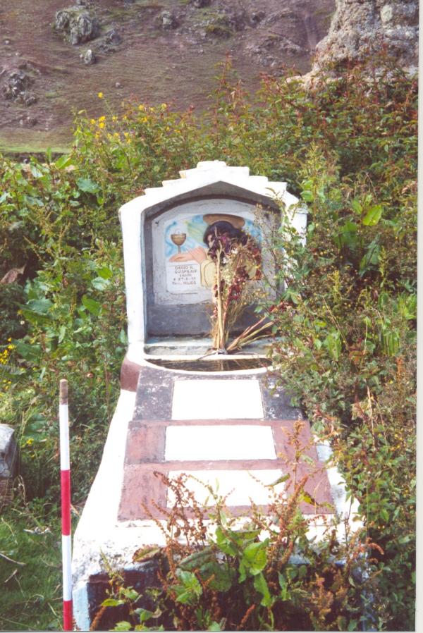 Identificación de Cementerio de Pampas - Tayacaja