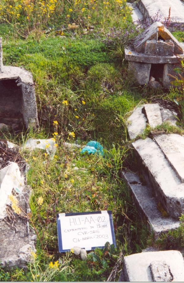 Identificación de cementerio de Tayacaja - Huancavelica