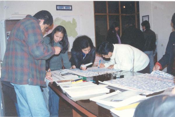 Taller interno de soporte psicológico de la sede central de Huancayo