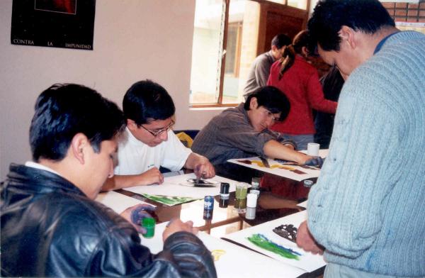 Taller interno de soporte psicológico de la sede central de Huancayo