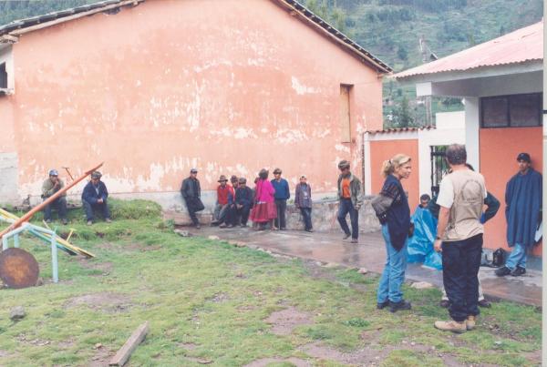 Traslado de Restos a Morgue Provisional de Quispillacta