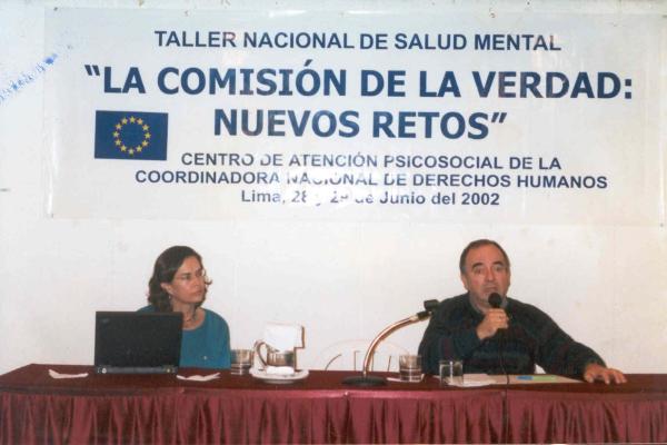 Taller Nacional de Salud Mental de la Comisión de la Verdad y Reconciliación: Nuevos retos - Lima