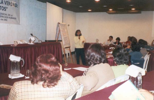 Taller Nacional de Salud Mental de la Comisión de la Verdad y Reconciliación: Nuevos retos - Lima