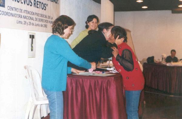 Taller Nacional de Salud Mental de la Comisión de la Verdad y Reconciliación: Nuevos retos - Lima