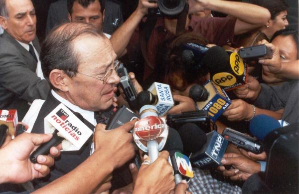 Visita de los comisionados de la Comisión de la Verdad y Reconciliación al expresidente Alan Garcia - Lima