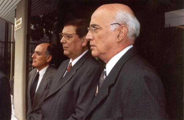 Visita de los comisionados de la Comisión de la Verdad y Reconciliación al expresidente Alan Garcia - Lima