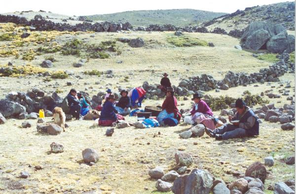 Exhumación de fosas en Santiago de Lucanamarca - Ayacucho