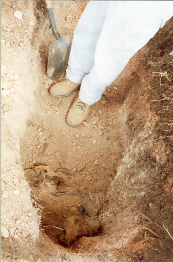 Exhumacion de Restos en Chuschi