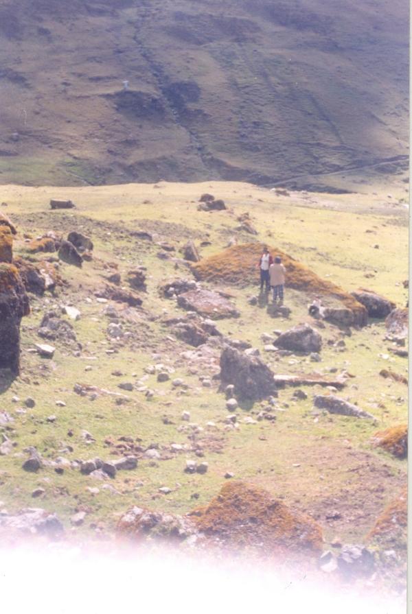 Identificación de Fosas en la Localidad de Chupón - Ayacucho