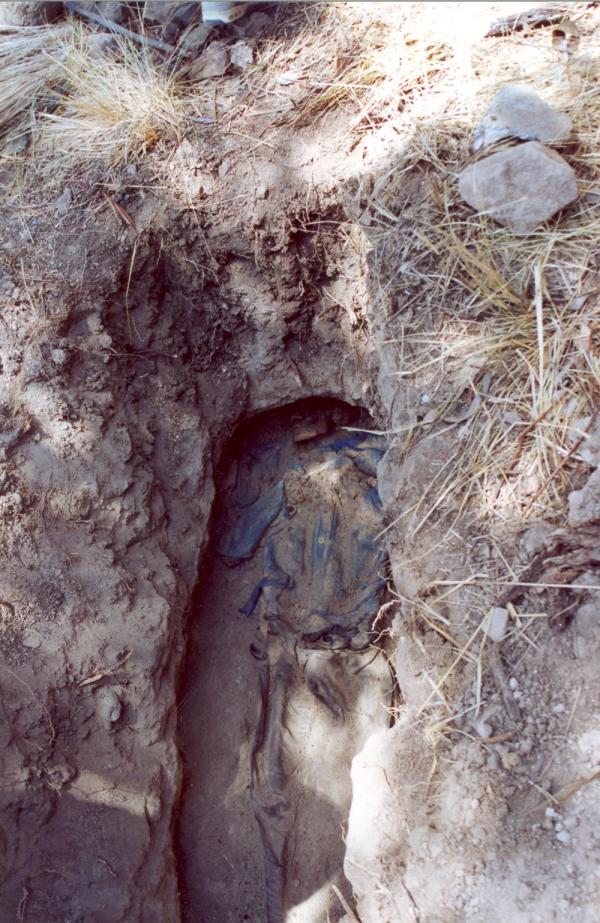 Exhumación de fosas en Santiago de Lucanamarca - Ayacucho