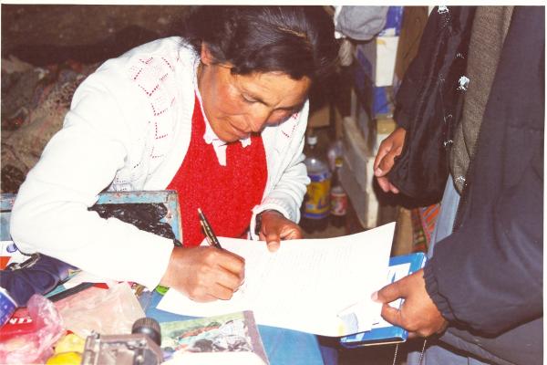 Entrevista a Víctimas de Violencia Política de Manta - Huancavelica