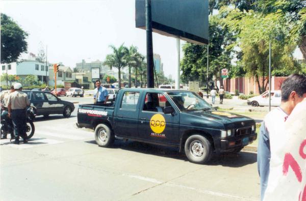 Movilización y visita de familiares de víctimas a la sede de la Comisión de la Verdad y Reconciliación en San Isidro