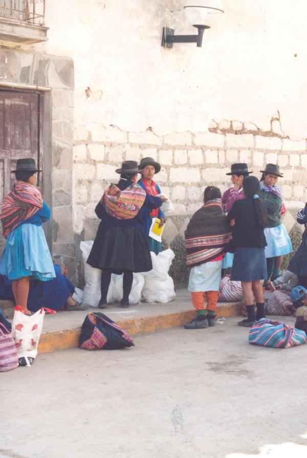 Entrevistas a la población de Vilcashuamán
