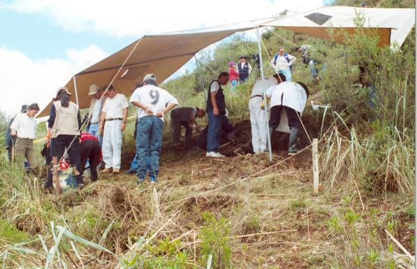Exhumacion de Restos en Chuschi