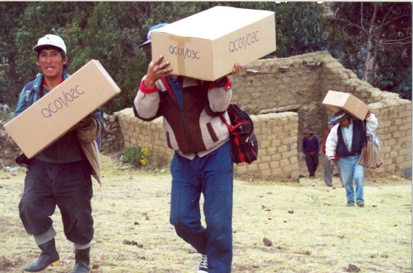 Exhumación de fosas en Santiago de Lucanamarca - Ayacucho