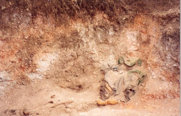 Exhumacion de Restos en Chuschi