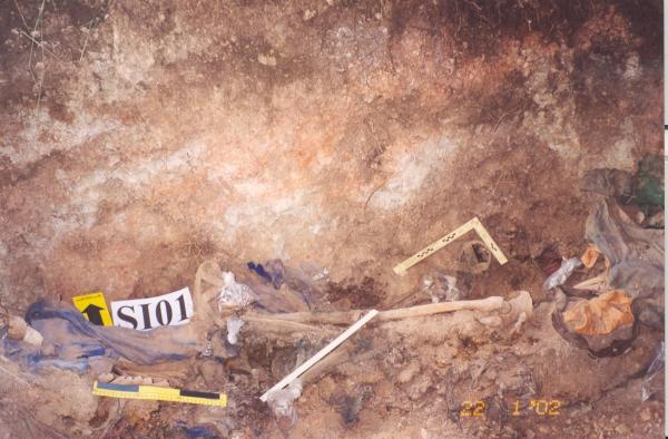 Exhumacion de Restos en Chuschi