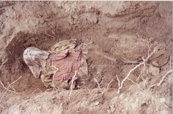 Exhumación de fosas en Santiago de Lucanamarca - Ayacucho