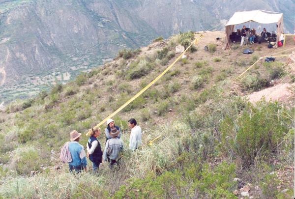 Exhumacion de Restos en Chuschi