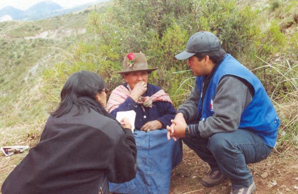 Exhumacion de Restos en Chuschi