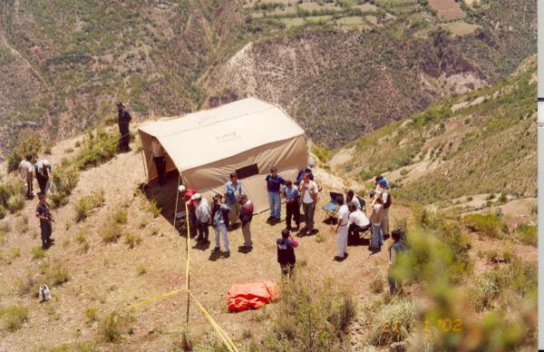 Exhumacion de Restos en Chuschi